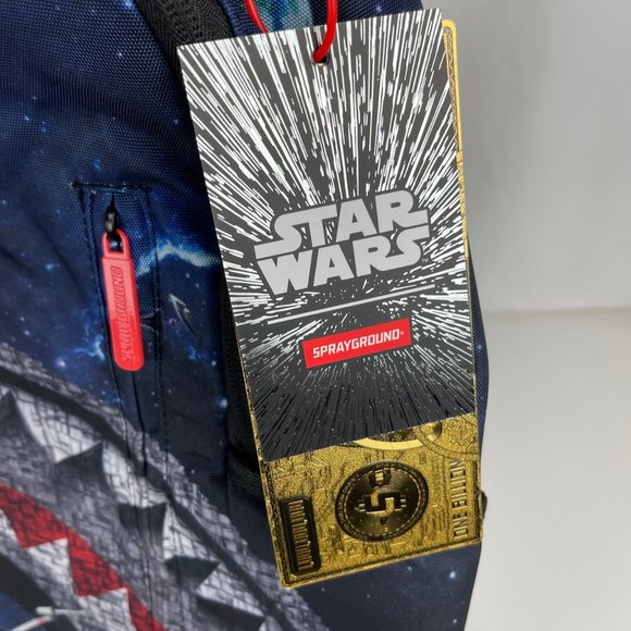 New Sprayground Star Wars Death Shark DLXV Backpack - Picture 10 of 11